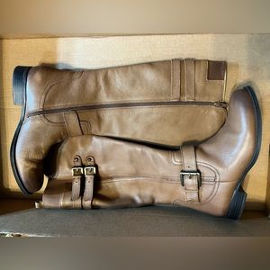 Naturalizer Womens Jessie Knee High Buckle Detail Riding Boots (7.5)